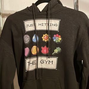 Just Hitting The Gym Pokémon Hoodie